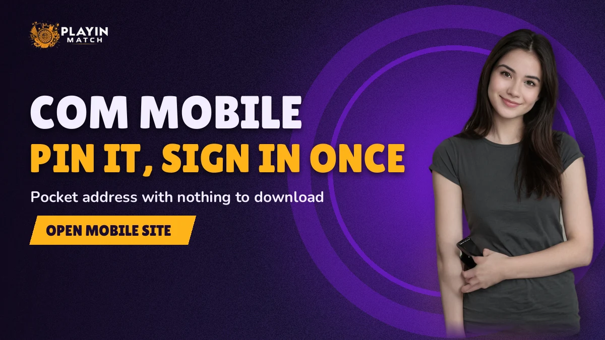 Adult cricket fan pinning the PlayinMatch browser address to a phone home screen beside the dialer