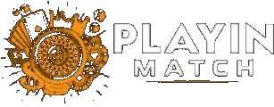 PlayinMatch99 violet and gold logo
